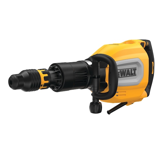 DEWALT D25911K yellow and black demolition hammer photographed on a white background.