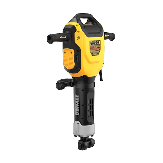 DEWALT demolition hammer, yellow/black, SKUs D25966, D25966K, D25966-B2 shown for photography category.
