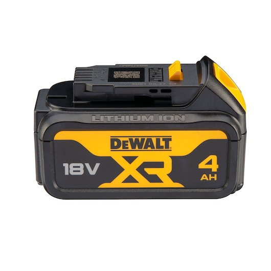 DEWALT lithium battery for DCZ207M2T-XE, DCB182, DCB182-XJ, DCZ801P3. 18V XR, 4Ah, compact design.
