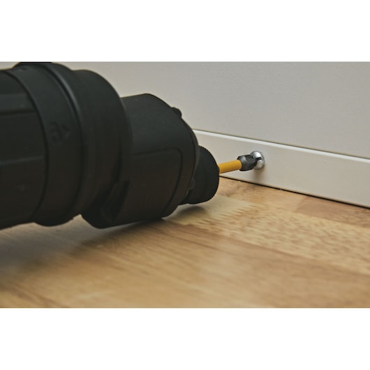 DEWALT drill DCD803P2T-QW, DCD803P2T driving screw in wood. Product category: Photography.