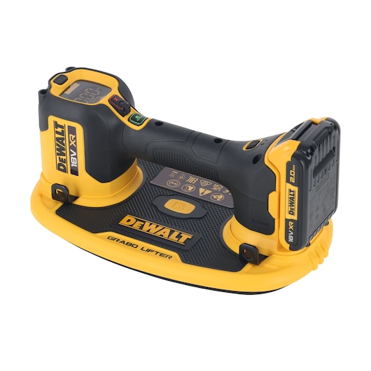 DEWALT photography tool DCE590D1T-QW, DCE590D1T shown on white surface.