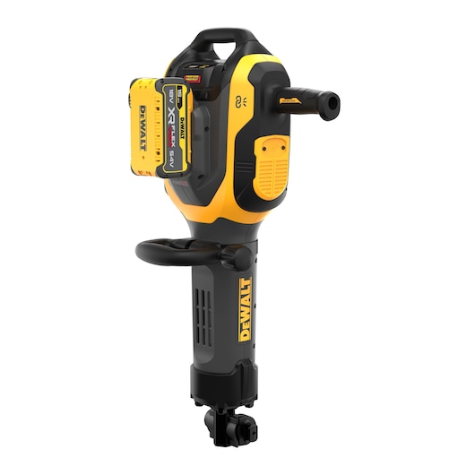 DEWALT tool DCH966Z2, DCH966Z2-XE. Yellow-black device, battery-powered. Shown on white background.