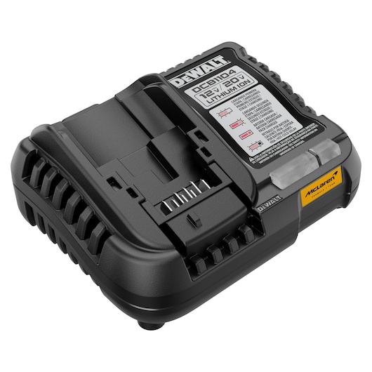 DEWALT cordless grinder, product category Photography, SKUs DCK2223MP2T-QW, DCK2223MP2T, black design.