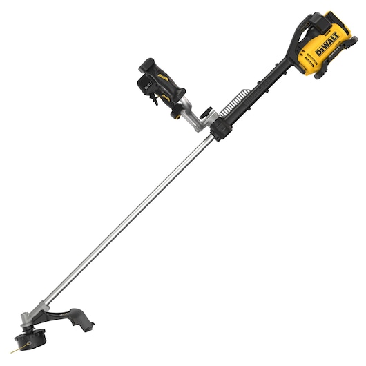 DEWALT grass trimmer, product DCMST922N, DCMST922N-XJ, shown with handle and cutting head.
