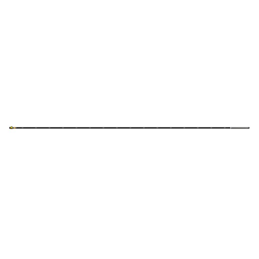 A DEWALT telescopic pole, black with yellow accents, used for photography or mounting equipment.