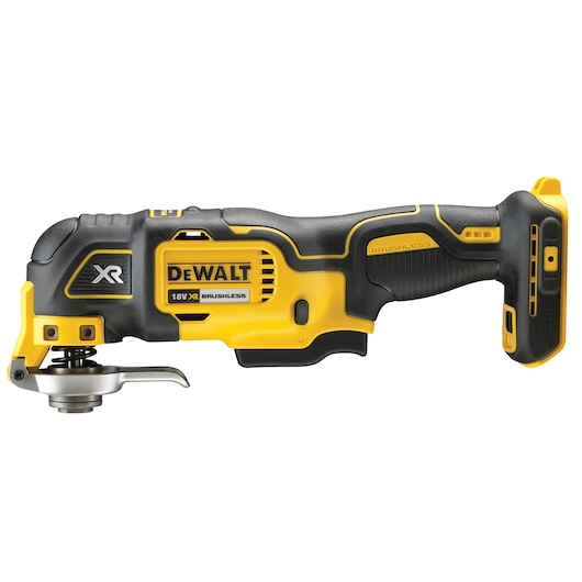 DEWALT cordless oscillating multi-tool, yellow and black, model DCS356P2, brushless, 18V XR.