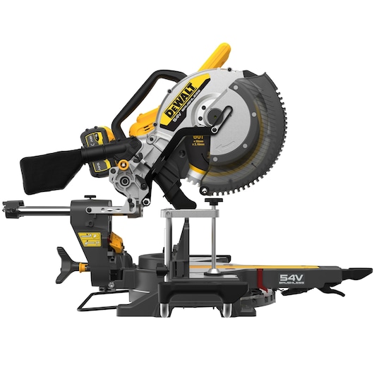 DEWALT saw, model DCS781X2-QW and DCS781X2. 54V brushless. Product for photography category.