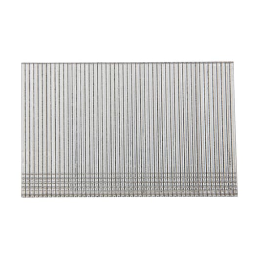 A pack of Dewalt metal finishing nails arranged in rows, shown against a white background.