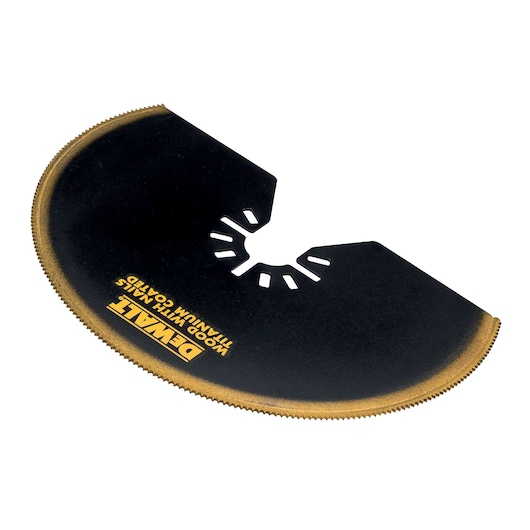 DEWALT saw blade for wood, titanium coated. SKUs: DT20709, DT20709-QZ. Photography category.