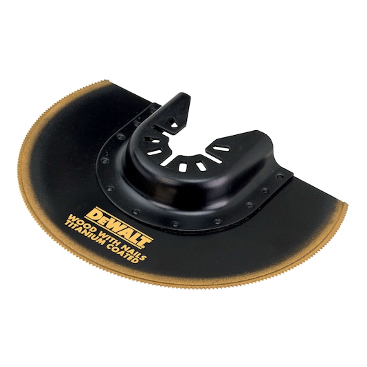 DEWALT saw blade for wood, titanium coated. SKUs DT20711, DT20711-QZ. Photography product.