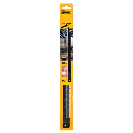 DEWALT DT2972 blade for power tools, 295mm, TCT, packaged in yellow cardboard.
