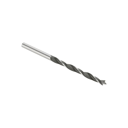 Single DEWALT drill bit with a twisted design, shown against a plain white background.
