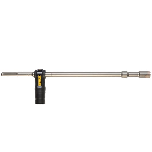 DEWALT DT60235 long metal drill bit with SDS adapter, used for masonry or stone drilling tasks.