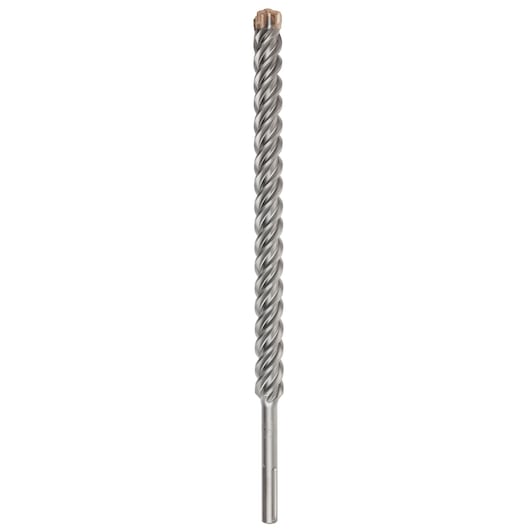 A DEWALT DT60837 twisted metal drill bit for masonry, shown upright against a white background.