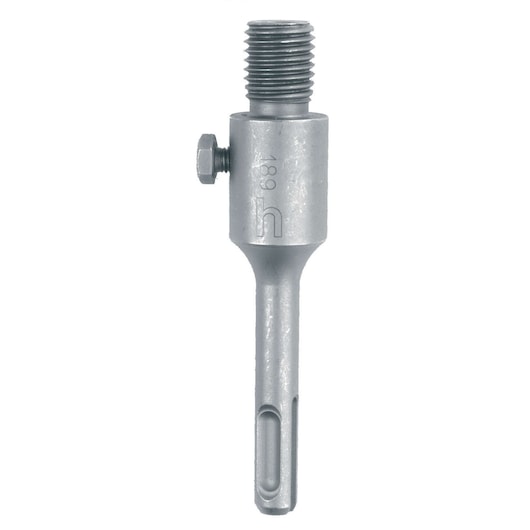 DEWALT DT6751 SDS Plus drill bit adapter, metal, for connecting holesaws to drills.