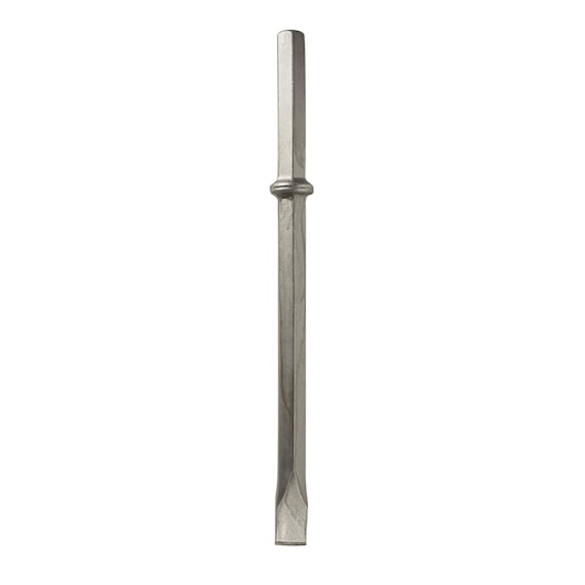 Steel flat chisel for demolition work, shown vertically against a white background.