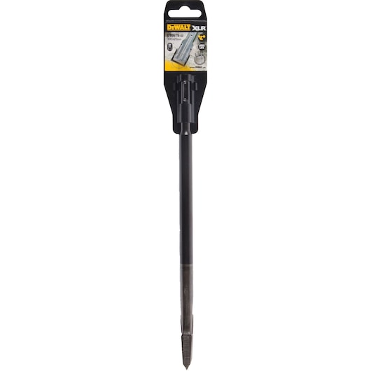 DEWALT DT6979 drill bit with packaging, long, designed for heavy-duty drilling in masonry and concrete.