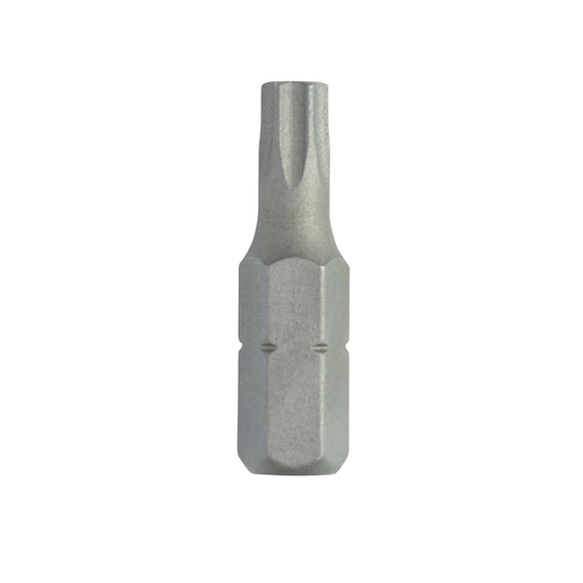 Single DEWALT screwdriver bit with hexagonal base and torx head, used for driving screws.