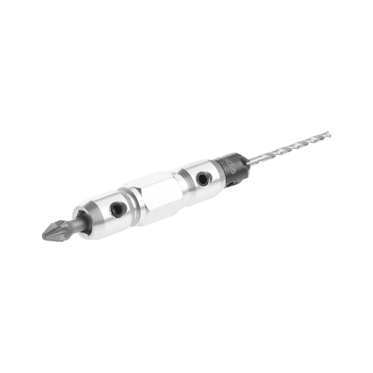 DEWALT DT7612 drill and screwdriver bit with hex shank for power tools, shown on white background.