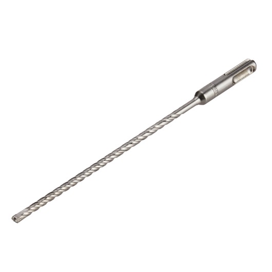 A DEWALT DT8926 long, thin metal masonry drill bit with an SDS-plus shank and spiral fluting for use with rotary hammer drills.
