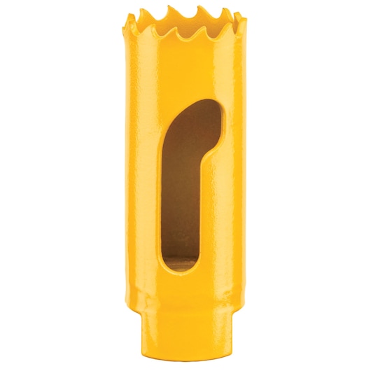 DEWALT yellow hole saw for photography, SKUs DT90301, DT90301-QZ.