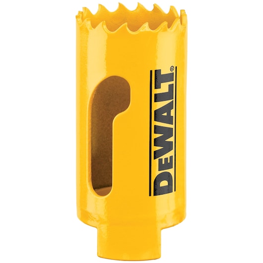 DEWALT hole saw tool, yellow, for DT90303, DT90303-QZ, photography category.