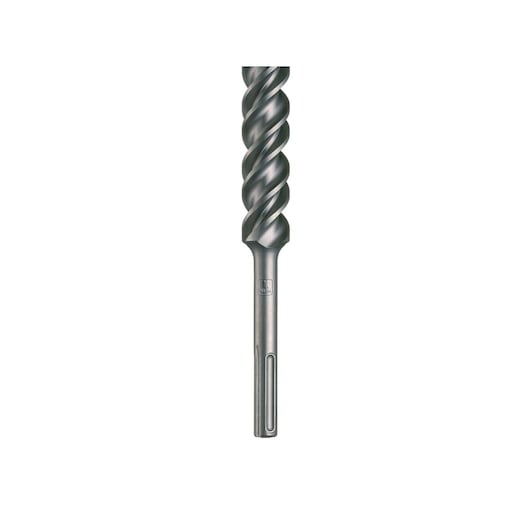 DEWALT DT9418 spiral drill bit for masonry. Silver color, shown vertically against a white background.