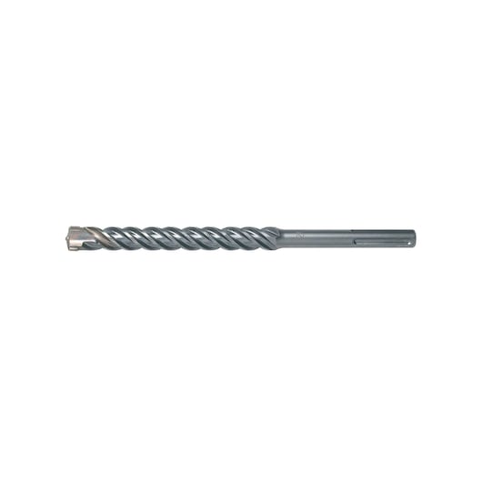 A DEWALT SDS drill bit with spiral fluting, used for masonry and concrete drilling.
