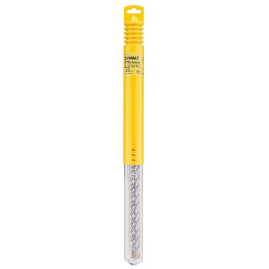 DEWALT DT9425 SDS-Max drill bit in yellow packaging, suitable for masonry or concrete drilling.