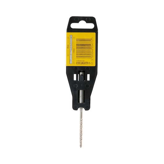DEWALT DT9502 drill bit in black and yellow packaging, product information and barcode visible.