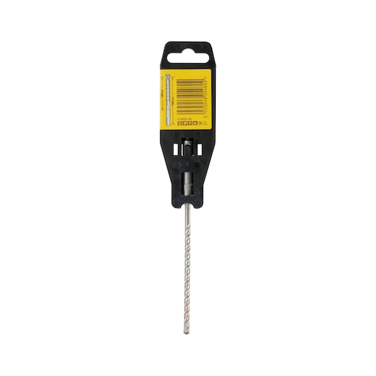 DEWALT DT9505 drill bit in blister packaging with yellow label, shown upright and isolated on white background.