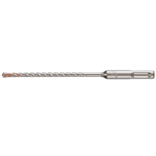 DEWALT DT9509 long metal masonry drill bit with spiral grooves and SDS plus shank.