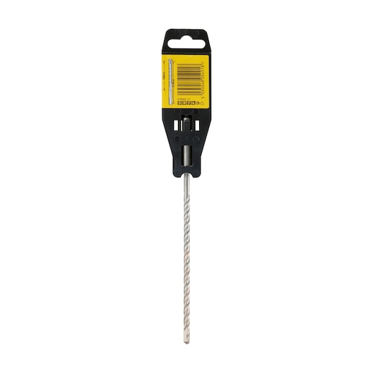 A DEWALT DT9516 drill bit in retail packaging with yellow label, shown vertically against a white background.