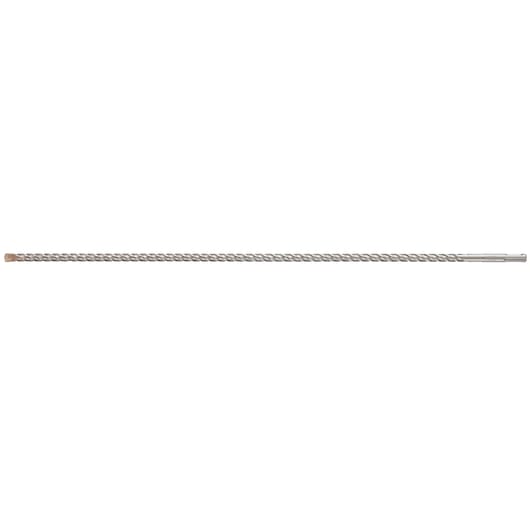 Long DEWALT DT9546 masonry drill bit with SDS-plus shank, designed for concrete and stone drilling, photographed on white.