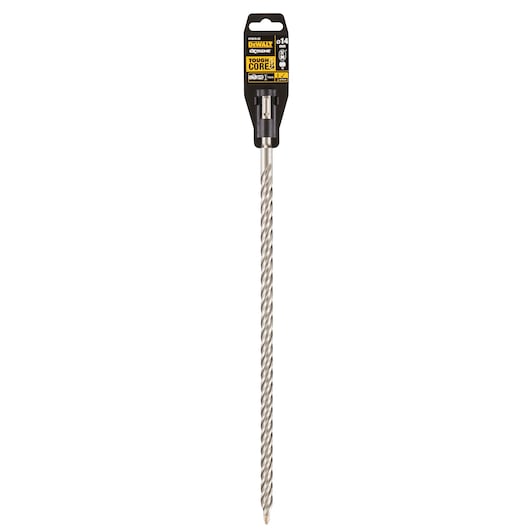 DEWALT DT9570 ToughCore SDS Max drill bit with spiral design for masonry and concrete applications.