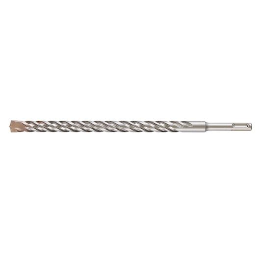 A Dewalt DT9576 metal drill bit with spiral fluting for masonry drilling, shown against a white background.