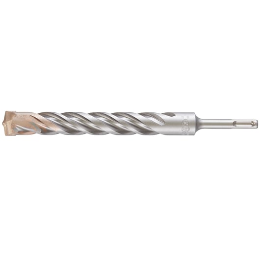 A DEWALT rotary hammer drill bit with a spiral design and carbide tip for masonry and concrete drilling.