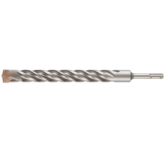 A DEWALT metal masonry drill bit with spiral flutes and SDS shank, shown against a white background.