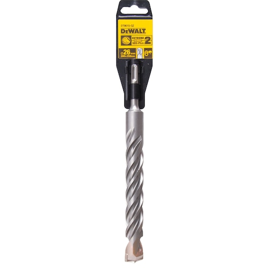 DEWALT SDS-Plus Extreme drill bit, 26mm diameter, silver, in retail packaging.