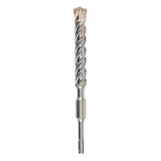 DEWALT DT9686 metal drill bit with spiral grooves and SDS-plus shank is shown against a white background.