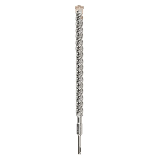 A DEWALT DT9691 SDS plus masonry drill bit with spiral flutes for use in hammer drills.